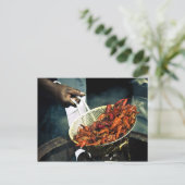 Louisiana Crawfish Briefkaart (Staand voorkant)