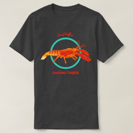 Louisiana Crayfish TShirt (Design devant)