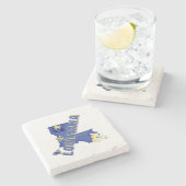 Louisiana Drink Onderzetter (Zijkant)
