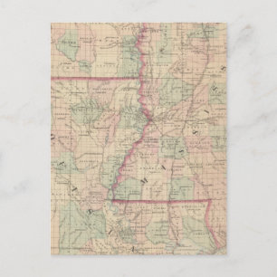 Louisiana en Mississippi Briefkaart
