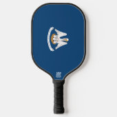 Louisiana Flag Pickleball Paddle (Voorkant)