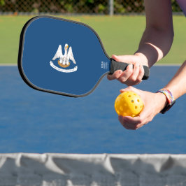 Louisiana Flag Pickleball Paddle