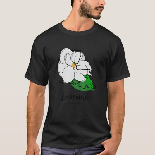 Louisiana Flower T-shirt (Voorkant)