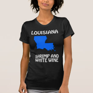 Louisiana - Garnalen en witte wijn T-shirt