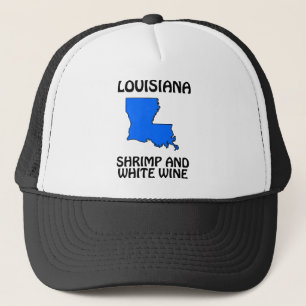Louisiana - Garnalen en Witte Wijn Trucker Pet