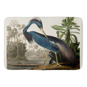 Louisiana Heron, 1834, Uit de vogels van Amerika Badmat
