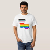 Louisiana Inclusive Pride T-shirt (Voorkant volledig)