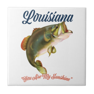 Louisiana "Jij bent mijn Sunshine" Tegeltje