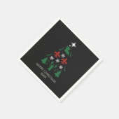 Louisiana Kerstvakantie Cajun Servet (Hoek)