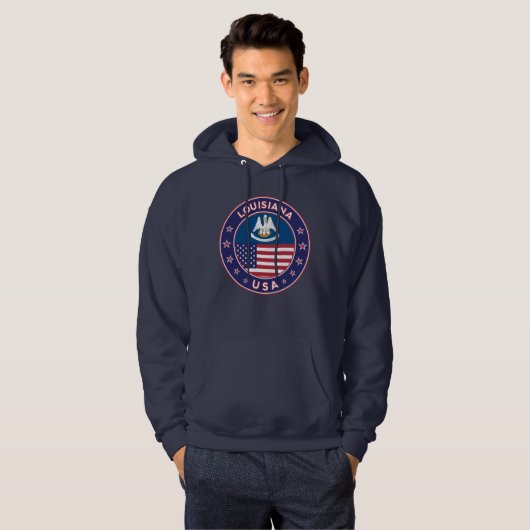 Louisiana, Louisiana t-shirt, legging Hoodie (Voorkant volledig)