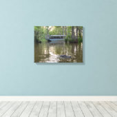 Louisiana Moeras Tour Canvas Print (Insitu (Houten vloer))