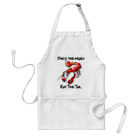 Louisiana Mud Bug Apron Standaard Schort (Voorkant)