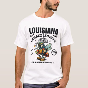 Louisiana: muziek en muggen t-shirt