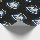 LOUISIANA PELICAN STATE FLAG CADEAUPAPIER (Hoek)