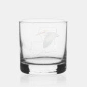 Louisiana Pelican Whiskey Glas (Achterkant)