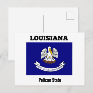 Louisiana, Pelikaanstad, Briefkaart