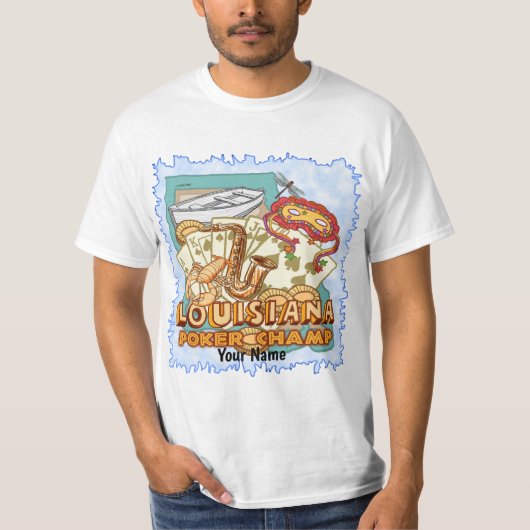 Louisiana Poker T-shirt (Voorkant)