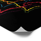 louisiana pride blur poster (Hoek)