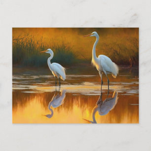 Louisiana Reiger Kunst Ansichtkaart Briefkaart