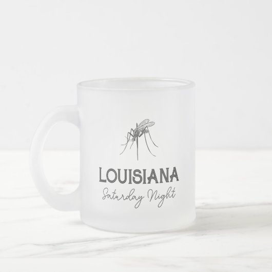 Louisiana Saturday Night Personnalisable Café Mug (Gauche)