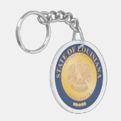 Louisiana State Seal - Sleutelhanger (Voorkant Links)
