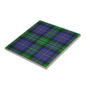 Louisiana_state_tartan Tegeltje (Zijkant)