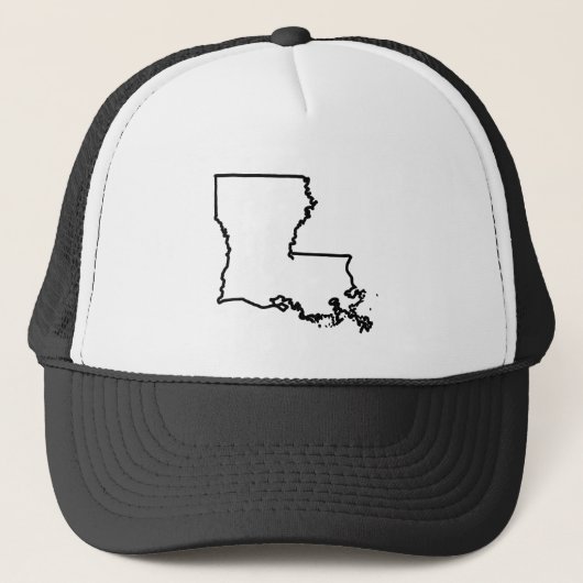 Louisiana State Trucker Hat Pet (Voorkant)
