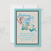 Louisiana State Waterverf Kaarten (Voorkant)