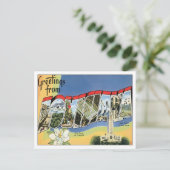 Louisiana States USA Briefkaart (Staand voorkant)