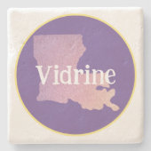  Louisiana stenen onderzetters (Voorkant)