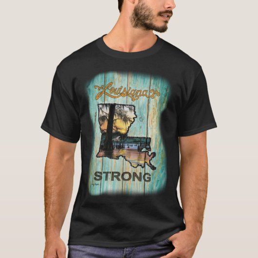 Louisiana Strong T-shirt (Voorkant)