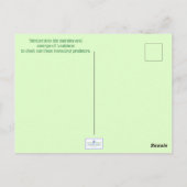 Louisiana Swamp Gator Briefkaart (Achterkant)