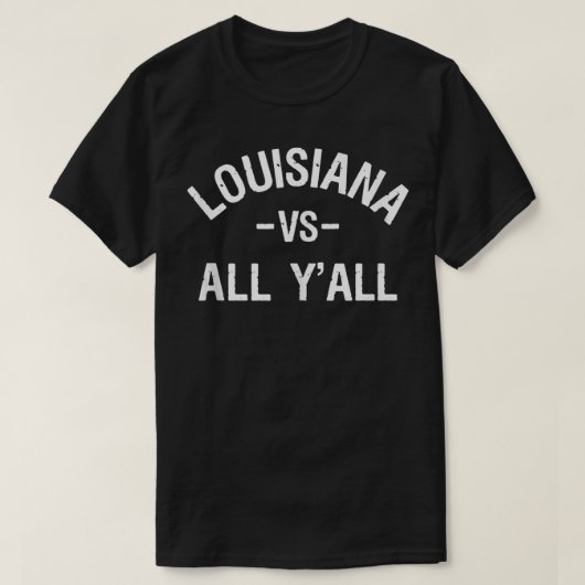 Louisiana tegen t-shirt (Design voorkant)