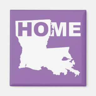 Louisiana Thuis Weg Van Staat Koelkastmagneet Magneet