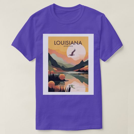 LOUISIANA TShirt - 8 (Design devant)