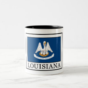 Louisiana Tweekleurige Koffiemok