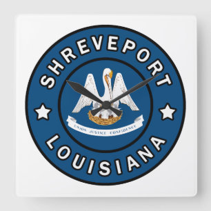 Louisiana Vierkante Klok