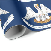 Louisiana vlag cadeaupapier (Rol Hoek)