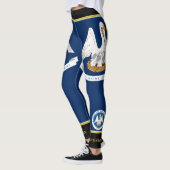Louisiana vlag leggings (Links)