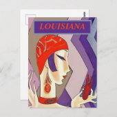LOUISIANA, zeeduivel Briefkaart (Voorkant / Achterkant)