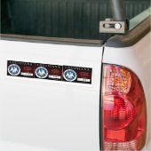 Louisiana Zombie Hunting Permit Bumpersticker (Op Truck)
