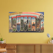 LouisianaLarge Letter ScenesLouisiana Canvas Afdruk (Insitu (Woonkamer))