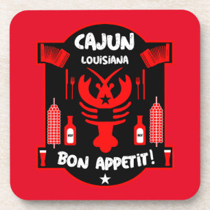 Louisiana's Cajun Foodies en Events Bier Onderzetter