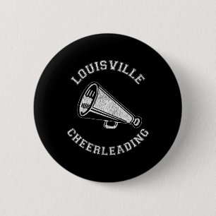 Louisville Cheer Vercijferde Retro 90's Cheerleade Ronde Button 5,7 Cm