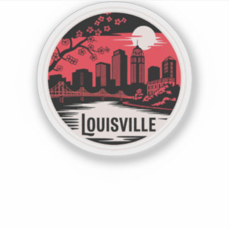 Louisville City Kentucky Verenigde Staten Sticker