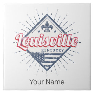 Louisville City Kentucky Verenigde Staten Verenig Tegeltje