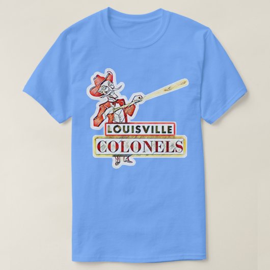 Louisville Colonels Baseball TS shirt (Design voorkant)