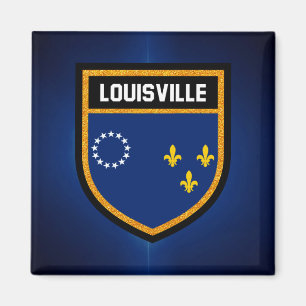 Louisville Flag Magneet