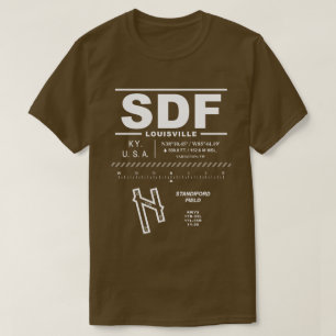 Louisville International Airport SDF T-shirt