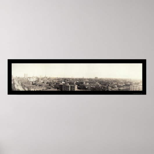 Louisville, Kentucky Foto 1910 Poster (Voorkant)